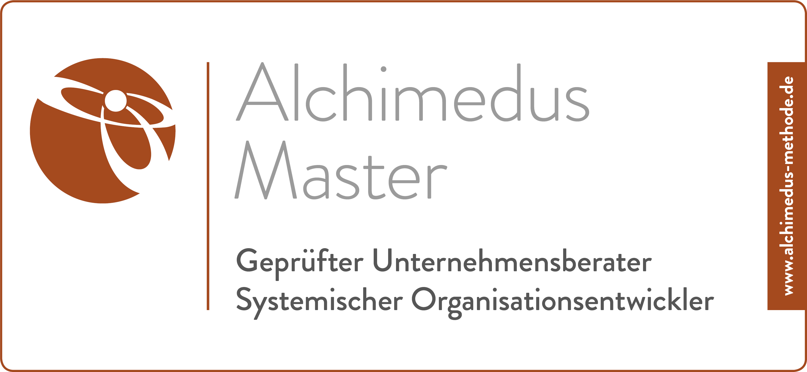 Alchimedus Master – Geprüfter Unternehmensberater & Systemischer Organisationsentwickler
